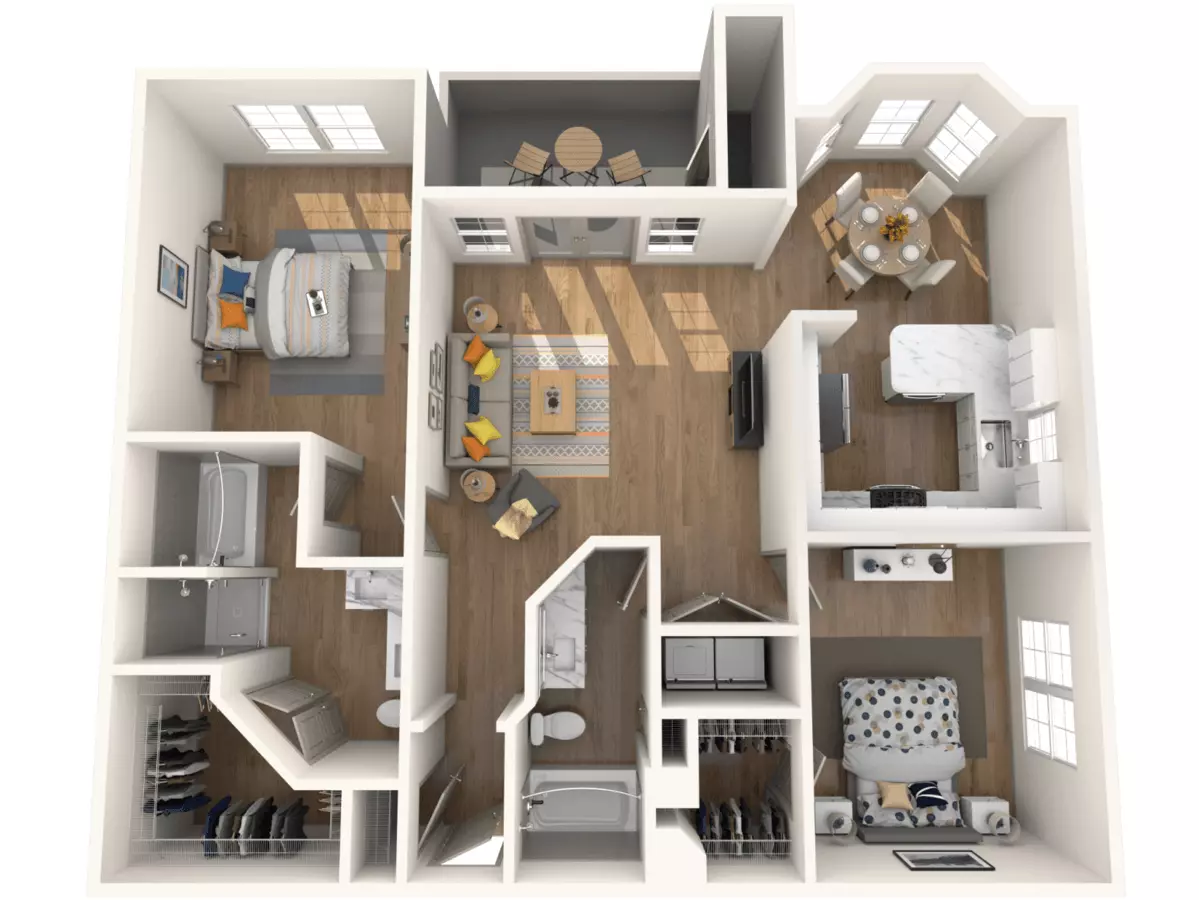 B2 4102 floor plan