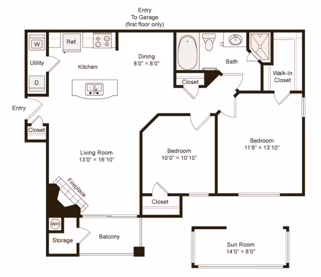 Unit 154115 154115 floor plan