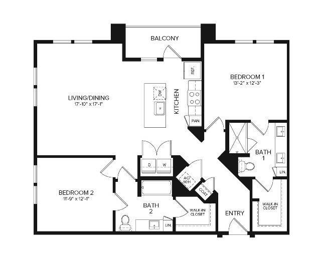 Unit 302 302 floor plan