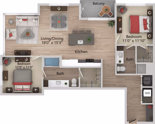 Unit 1-503 1-503 floor plan