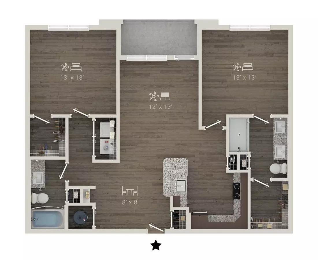 B11 4116 floor plan