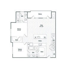 Unit 18101 18101 floor plan