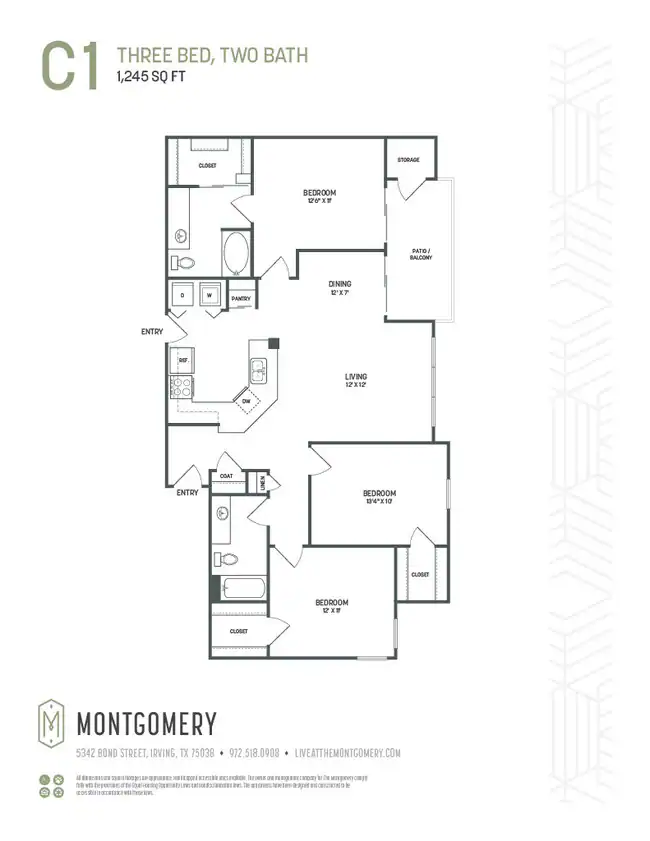 Unit 15311 15511 floor plan