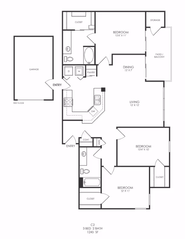 C2R 12514 floor plan