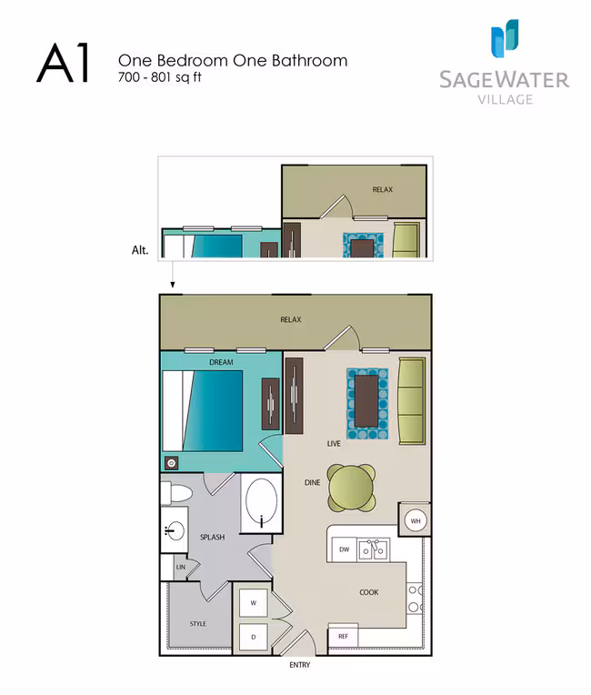 Unit 8-8105 8-8311 floor plan
