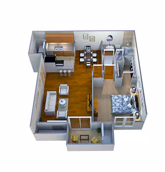 Evergreen 1303 floor plan