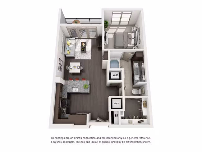 Unit 3104 5110 floor plan