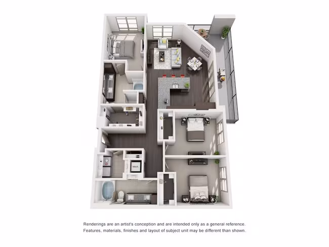 Unit 1607 1407 floor plan