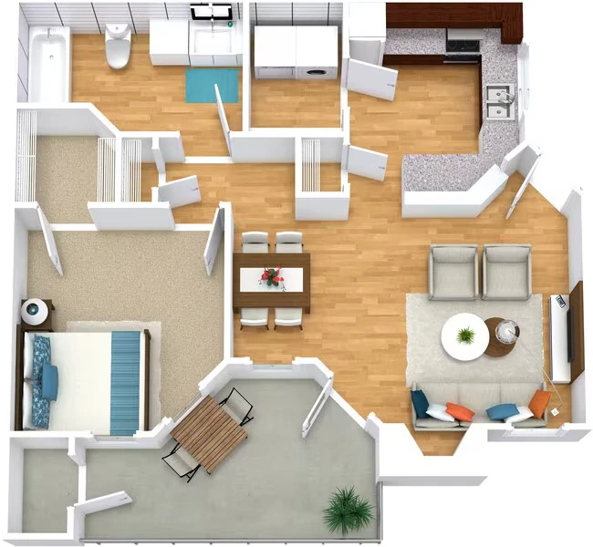 A1 1715 floor plan