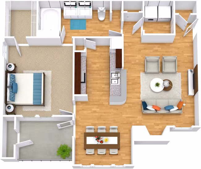 Unit 2028 2028 floor plan