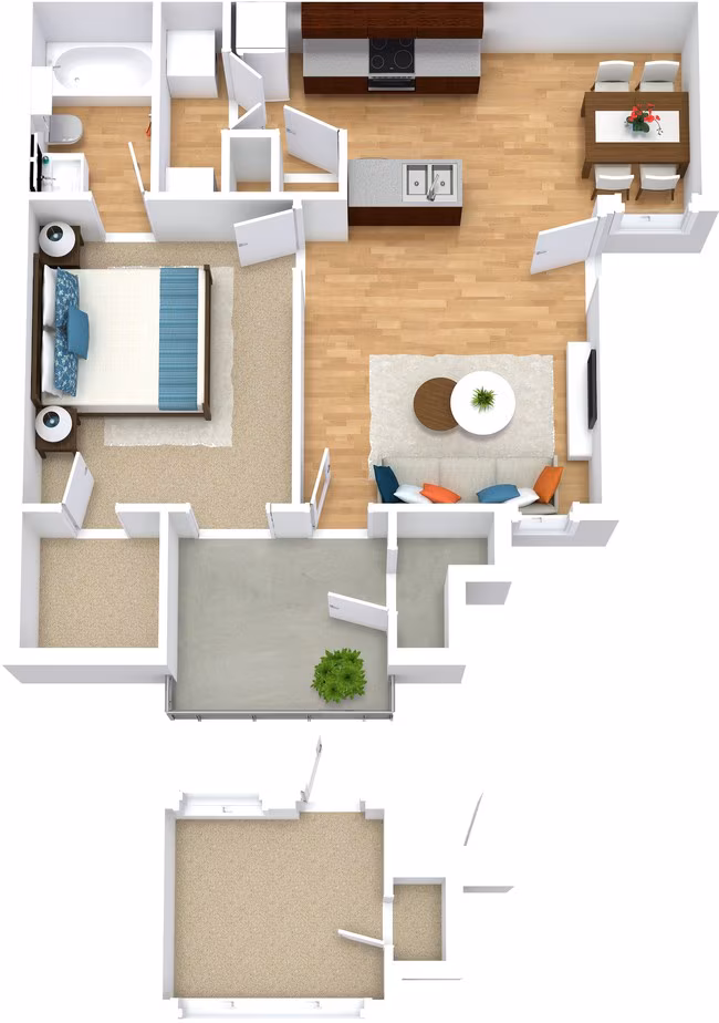 Unit 1203 0823 floor plan