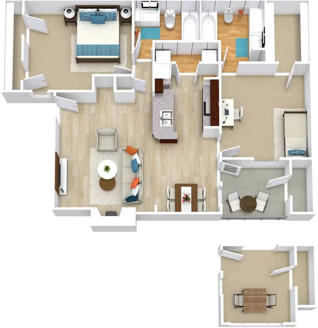B1 1303 floor plan