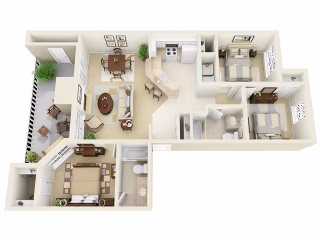 C1 floor plan