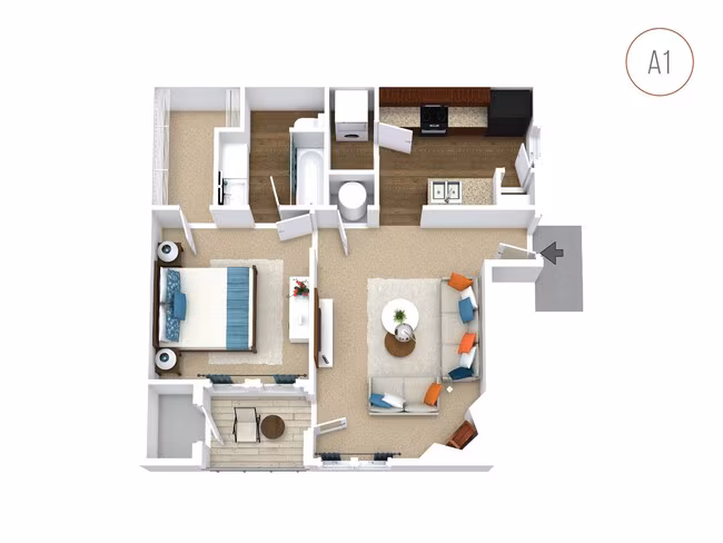 A1 0112 floor plan