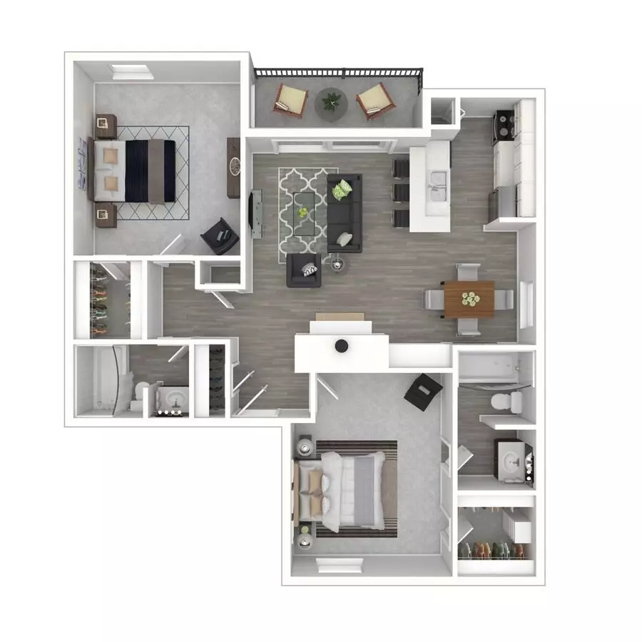 Unit 287 214 floor plan