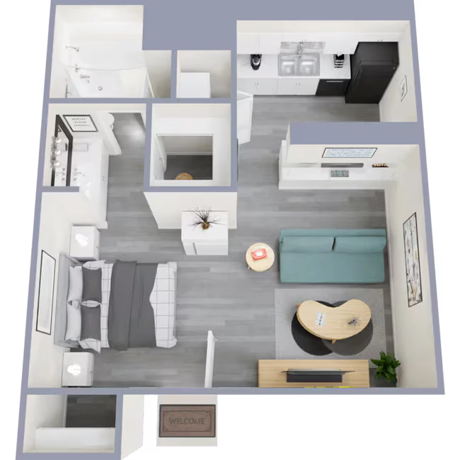 E1 21D floor plan
