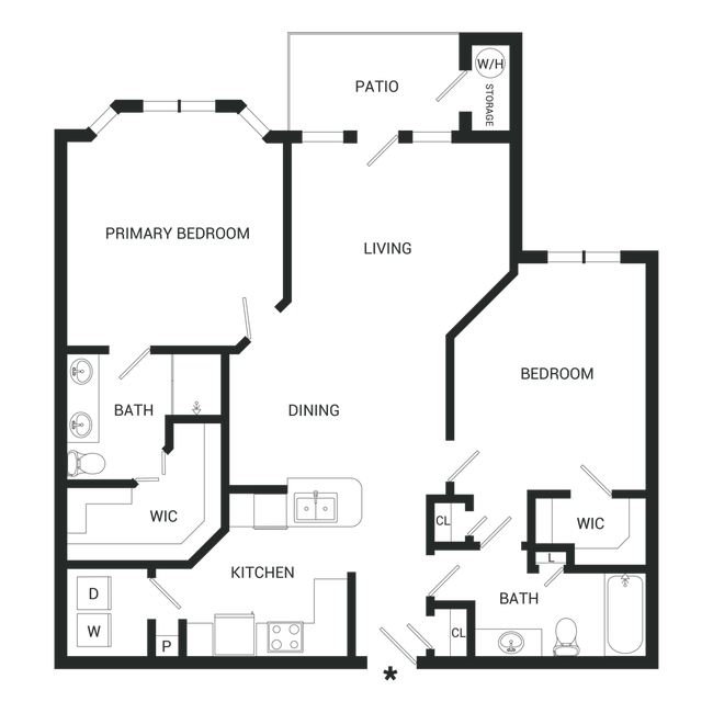 Bronze 6104 floor plan