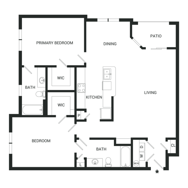 Carmine 405 floor plan