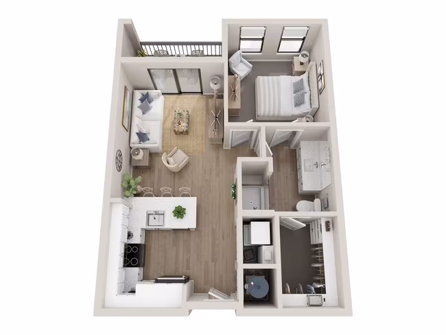 A1B floor plan