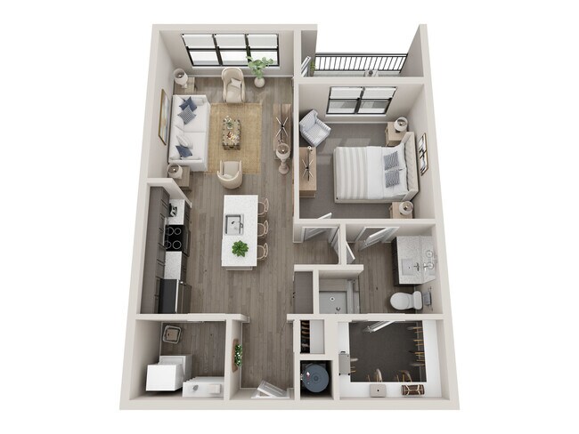 A2B floor plan