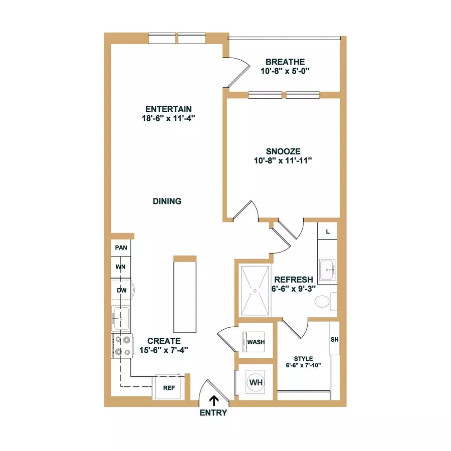 A6 3056 floor plan