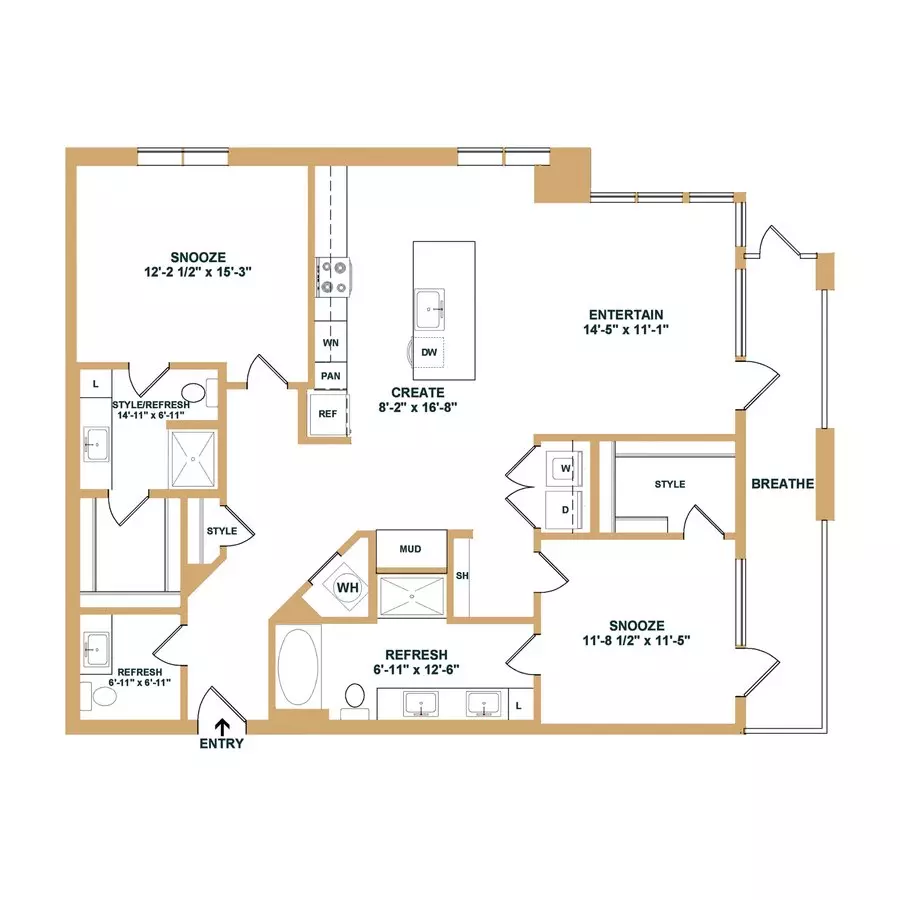B6 4046 floor plan
