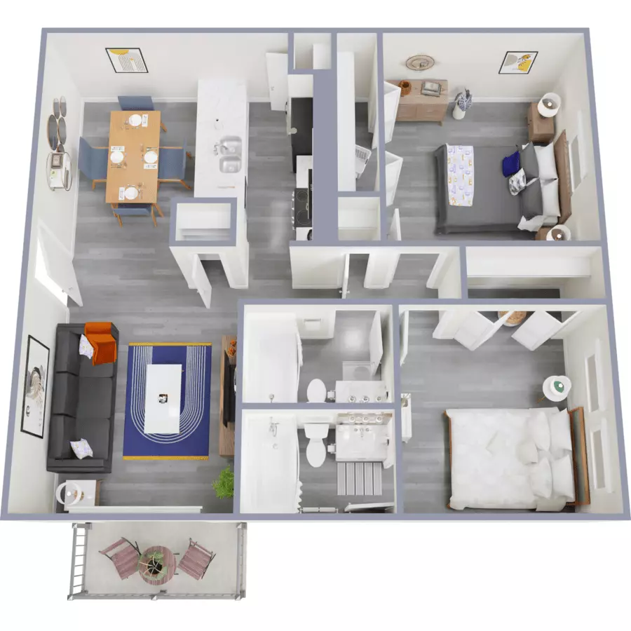 B2 17-1713 floor plan