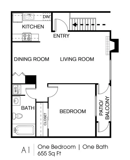 A1 1115 floor plan