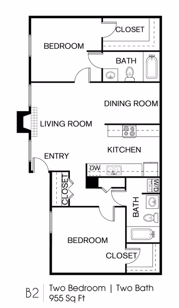 B2 2407 floor plan