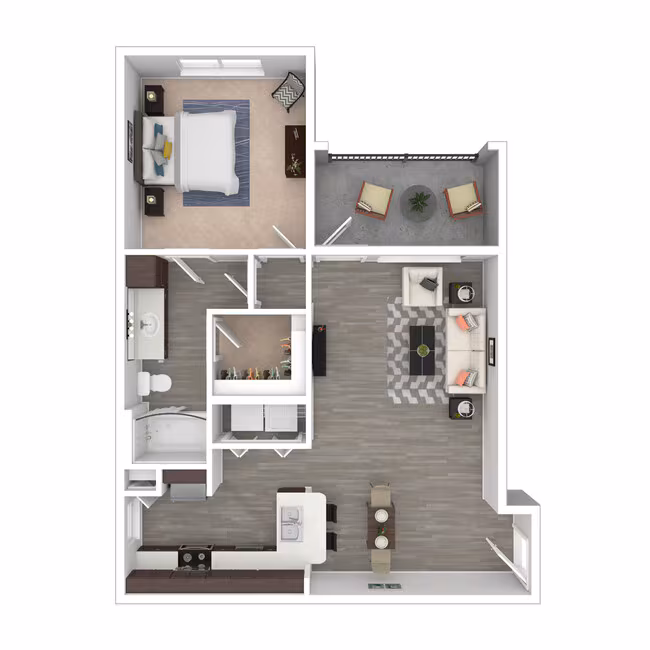 A1 0937 floor plan