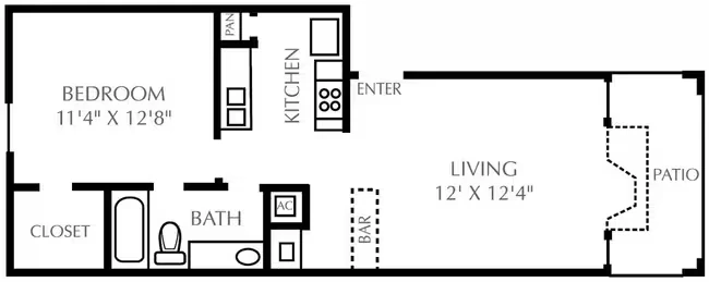 A1/A2 5416 floor plan