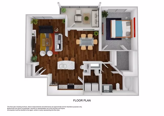 Unit 724 1221 floor plan