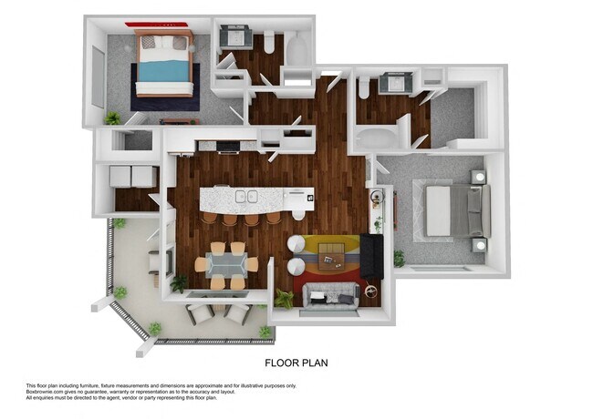 B3DP 332 floor plan
