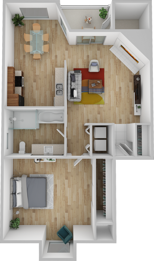 A-2 05-204 floor plan