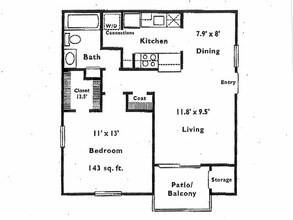 A1 3057 floor plan