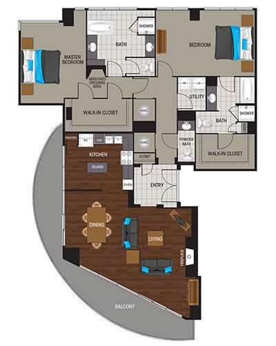 PB2 2103 floor plan