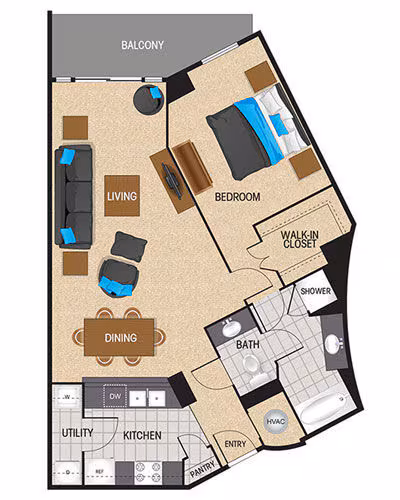 TA1 0409 floor plan