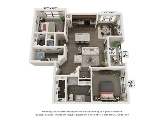 B2 1134 floor plan
