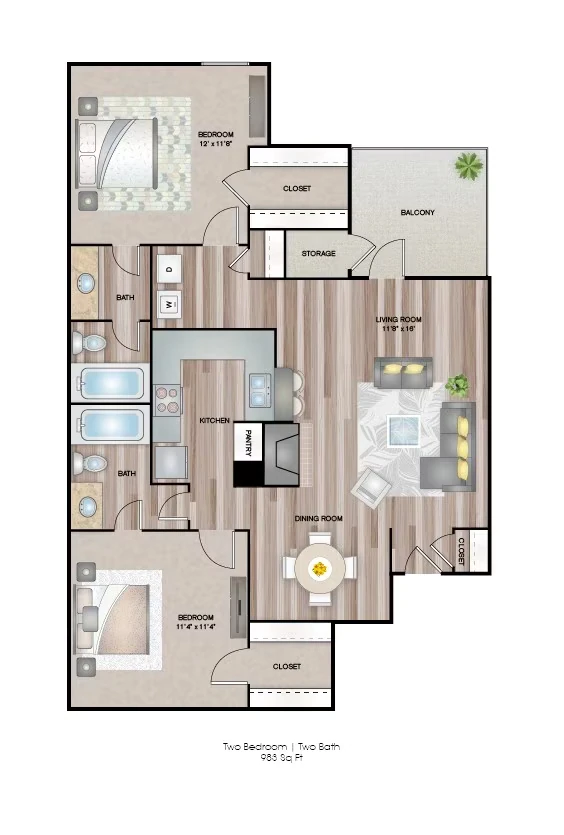 Redwood 1805 floor plan