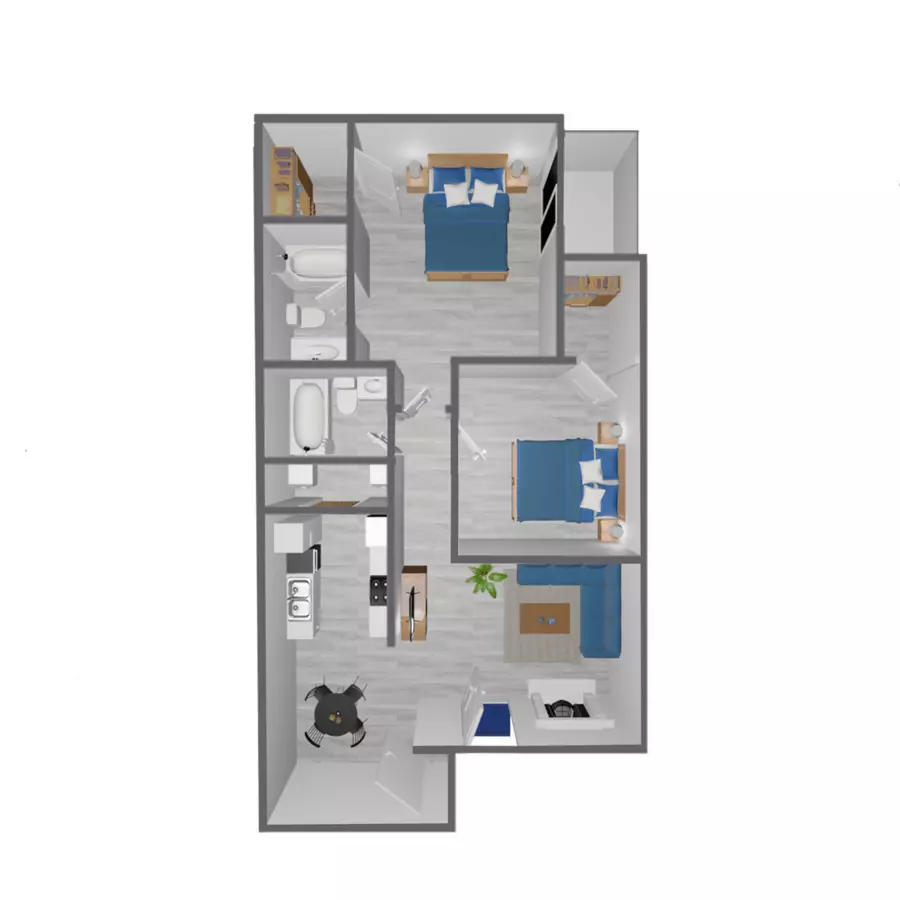 B1 Classic 5602-M floor plan