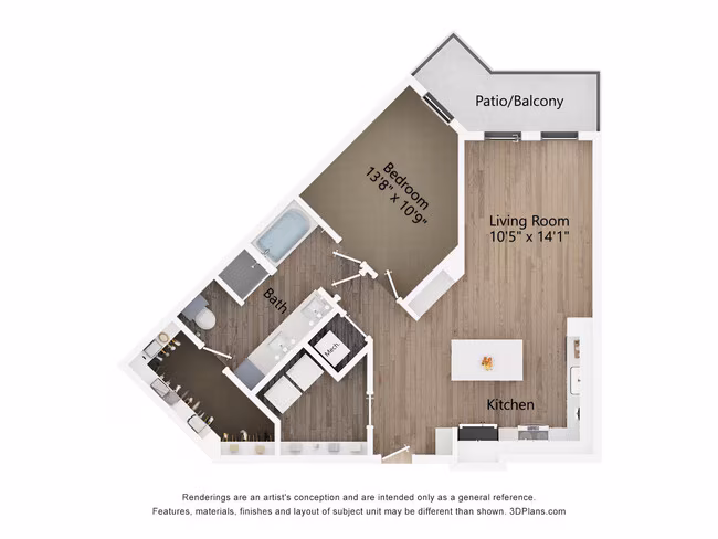 A12 207 floor plan