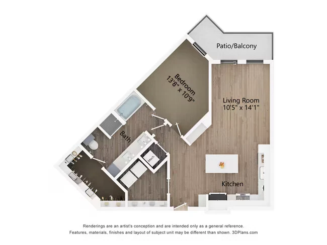 A12 207 floor plan