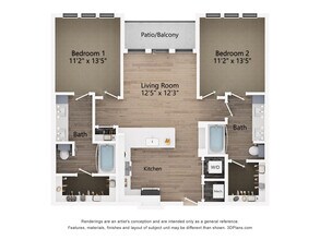 B1 412 floor plan