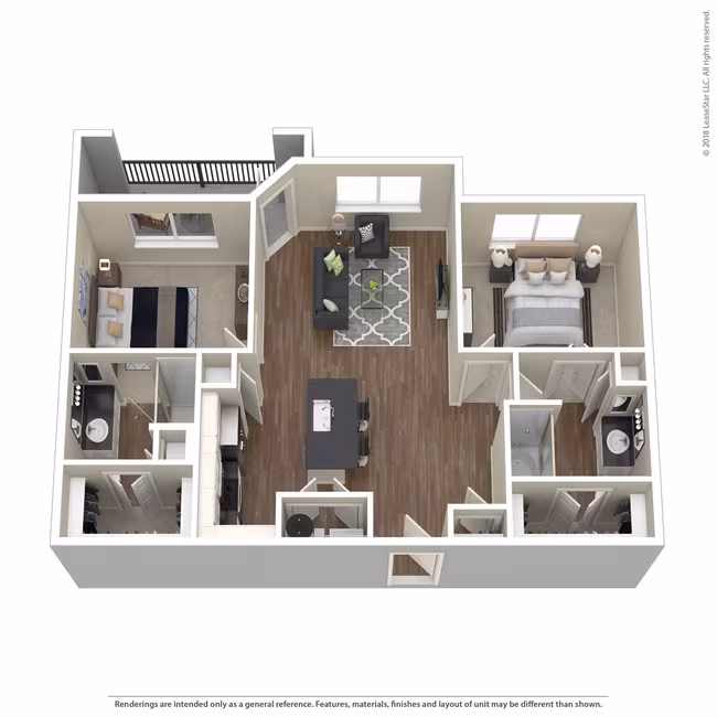 Unit 4302 4302 floor plan