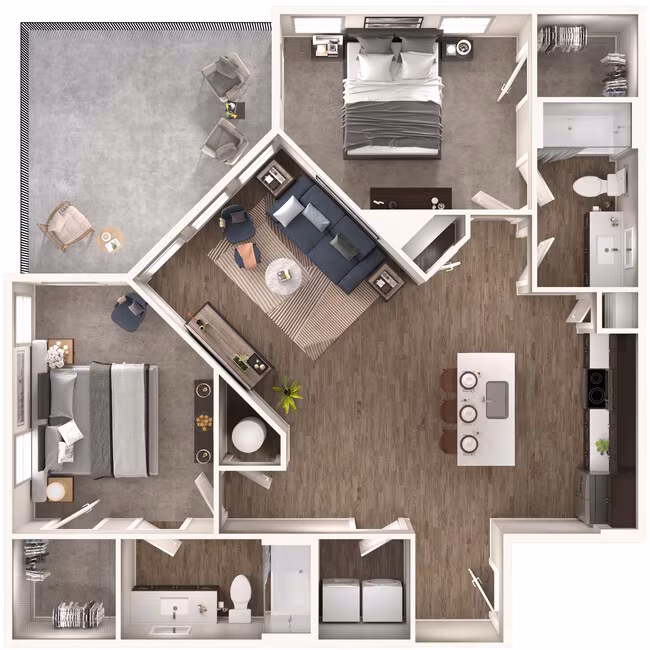 Unit 02202 02202 floor plan