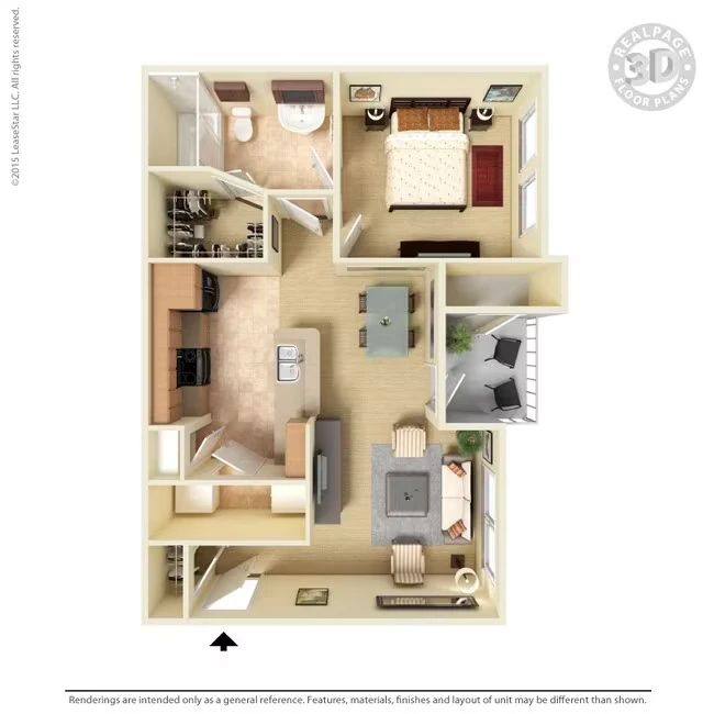 A1 206 floor plan