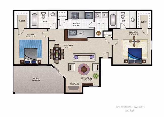 B2 2052 floor plan
