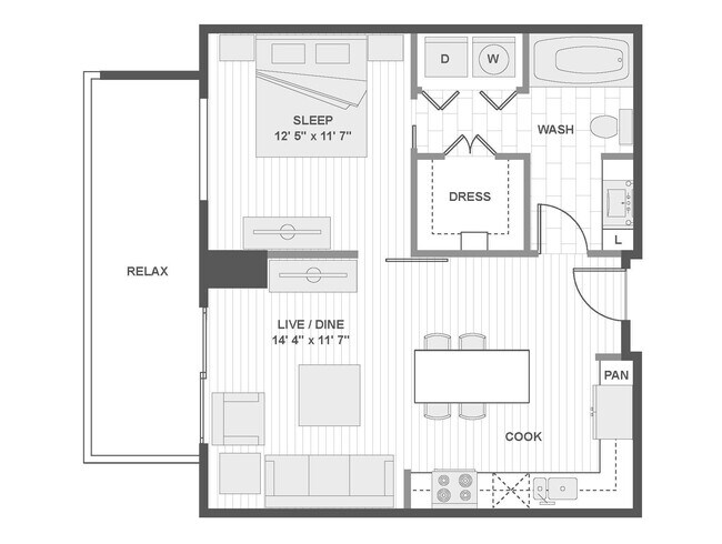 A1.1 floor plan