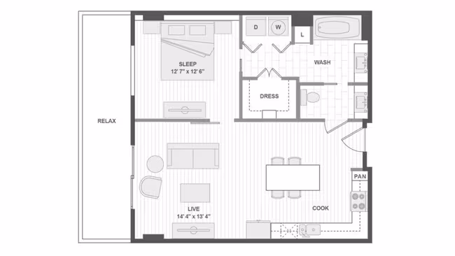 A4 floor plan