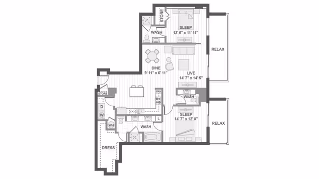 B5 floor plan